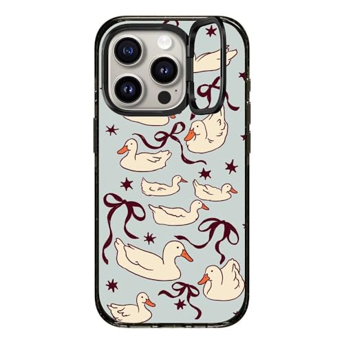 Coque iPhone 15 Pro antichoc CASETiFY anneau MagSafe motif canard