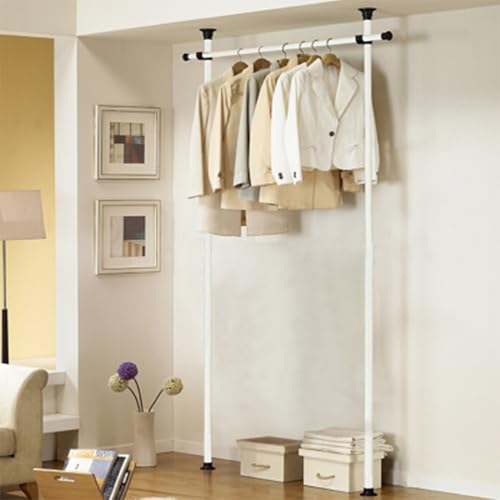Coat clochers robuste blanc pour optimiser les petits espaces