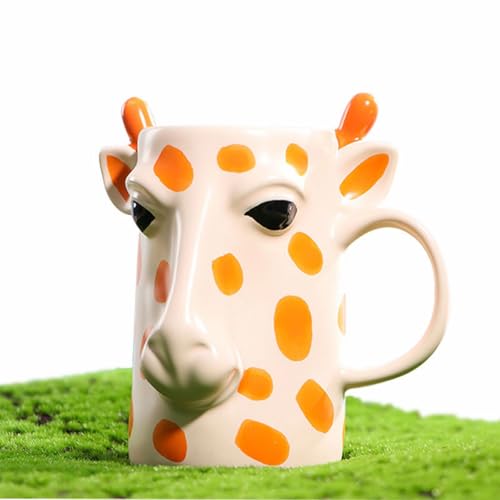 Cute-Giraffe-Mug-17oz-Kawaii-Large-Ceramic-Coffee-Mug-for-Tea-Milk-Funny-Cartoon-HandpaintedHandmade-Giraffe-Coffee-Cup-Novelty-3D-Animal-Mug-Gift-for-Men-Women-Microwave-Safe Cute Giraffe Mug 17oz Kawaii Large Ceramic Coffee Mug for Tea Milk Funny Cartoon HandpaintedHandmade Giraffe Coffee Cup Novelty 3D Animal Mug Gift for Men Women Microwave Safe