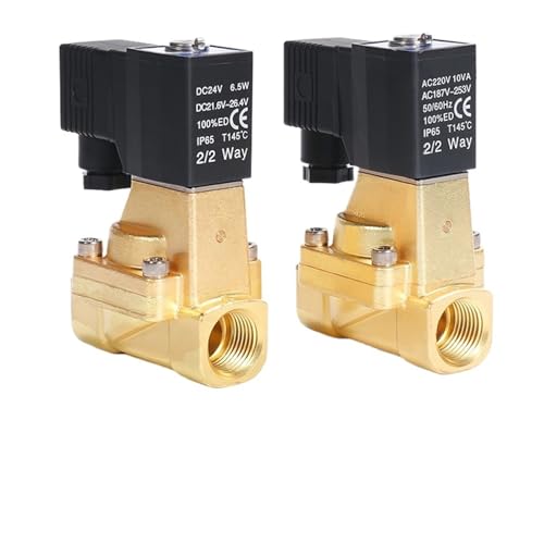Électrovanne eau normalement fermée 2W150-15-B DC24V vanne fluide de commutation