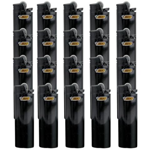 Einweg Feuerzeuge All Black (Large All Black, 10, stück)