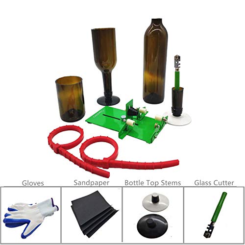 Glass Bottle Cutter Kit,Bottle Neck Cutter,Glastory Bottle Cutter Machine for Wine Bottle