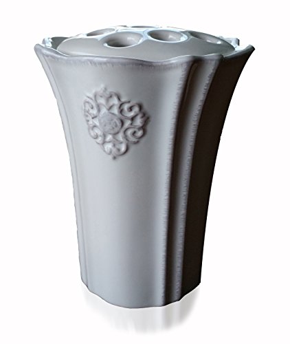 White Southern Living At Home Petite Arrange-it-easy Flower Vase