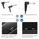 Sustain Pedal Universal pour Yamaha Casio Roland Korg Behringer Moog Piano Midi claviers électroniques Style avec interrupteur Polarity, prise d'entrée 1/4''