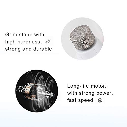 Festnight Recarregável Pet Dog Moedores De Unhas de Carregamento USB Prego Pet Clippers para Cão Gat