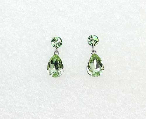 Image of Faship Gorgeous Rhinestone Crystal Floral Necklace Earrings Set