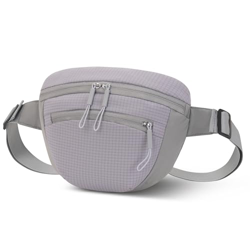 Image of IHIGOGOFA Fashion Bumbags Waist Packs Waterproof Fanny Pack with Adjustable Buckle Strap Bum Bag for Dog Walking Climbing Hiking Travel Cycling Girls Ladies Men Women