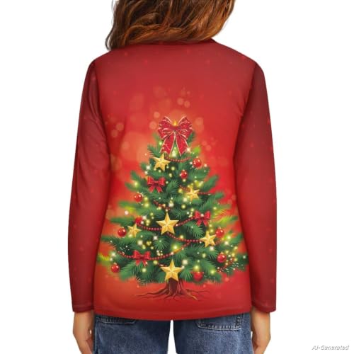 Image of Renewold Boys Girls Tees Kids T-Shirt Long Sleeve Crewneck T Shirts Casual Athletic Tops Clothing for Home School Travel