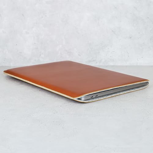 Casemade Real Leather Laptop Sleeve For Macbook Pro & Air Fits 13 thumb #4
