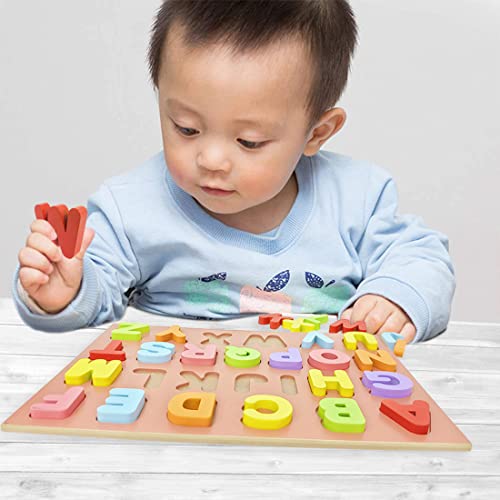 Wembley Wooden Alphabets for Kids Learning Educational Toys for 2 Year