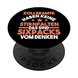 Zoll Zollamt Zöllner Zollbeamter PopSockets mit austauschbarem PopGrip