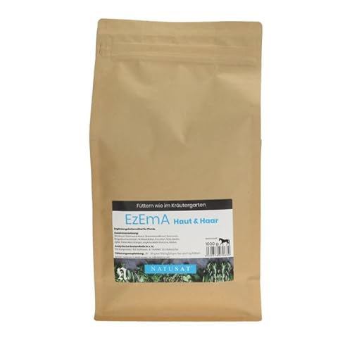 natusat hierbas mezcla ezem piel y pelo 1000 g - Caballos de belleza, ekzemer Cover