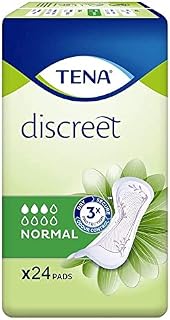 SIX Packs of Tena Lady Discreet Normal 12 Pads