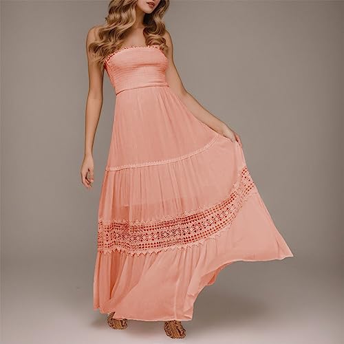 Robe de plage bohème fine dentelle de haute qualité et dos nu - 2