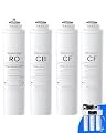 Waterdrop RT-2CFCBRO Filter, Replacement for Waterdrop T3-C Tankless Reverse Osmosis Water Filter (????????*???? + ????????*???? + ????????*????)