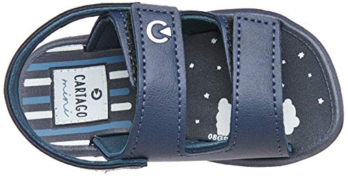 Slide Cartago Mini Gaspea Bebê Menino S: Branco/G: Azul/Azul 20/21