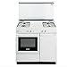 De Longhi Cucina SGW-854N a Gas 4 Fuochi e Forno a Gas Colore Bianco