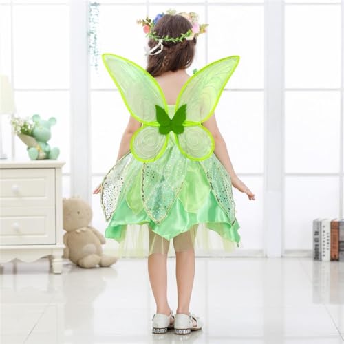 Disfraz de Hada Verde para Niñas Talla 12 miniatura 6