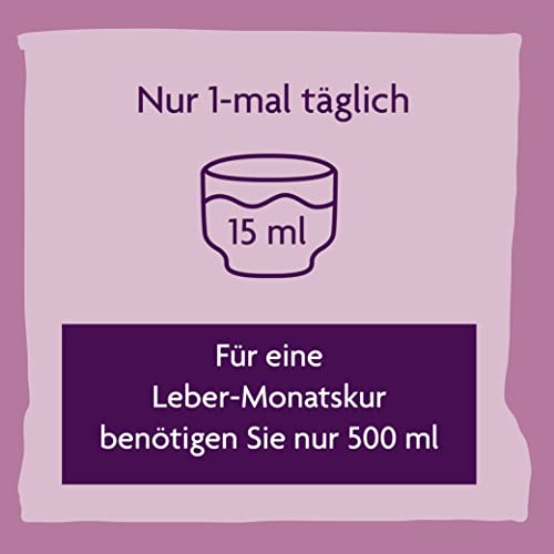 Foto von Salus Alepa Mariendistel Bio-Leber-Tonikum – 1x 500 ml - zur Unterstützung der normalen Lebergesundheit mit Mariendistel – mit Vitamin C - vegan - bio