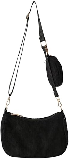 Manfield leren crossbody tas donkerrood