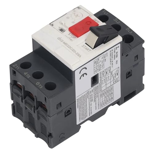 Evite motores quemados usando el disyuntor de motor 3P con ajuste de 20-25 A 5
