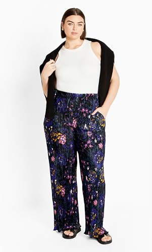 City Chic Women's Kira Print Pant3
