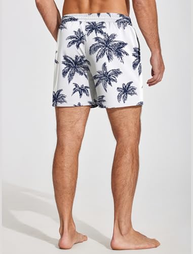 Image of Deyeek 5.5 Inch Mens Pajama Shorts Sleep Cotton Lounge PJ Lightweight Elastic Waist Drawstring Nightwear Bottom with Pockets