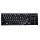 Yesvoo US Keyboard for Toshiba Satellite A660 A660D A665 A665D A665-S6070 A665-S6094 A665D-S6051, P/N: NSK-TQ0BC 9Z.N4YBC.001 PK130CX1A00 MP-09N53US6698, Non-Backlit Version