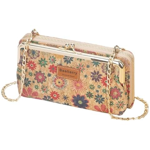 Cork Crossbody Phone Bag with Card Holders Cover