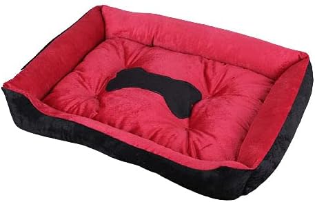 ペットベット ペットソファ 犬 猫用 ベット ついに再販開始 トペット用品 通気性いい 強い耐久性 滑り止め 耐噛み レッド M 70 クッション 55 通年タイプ Cm 15 洗える ふんわり