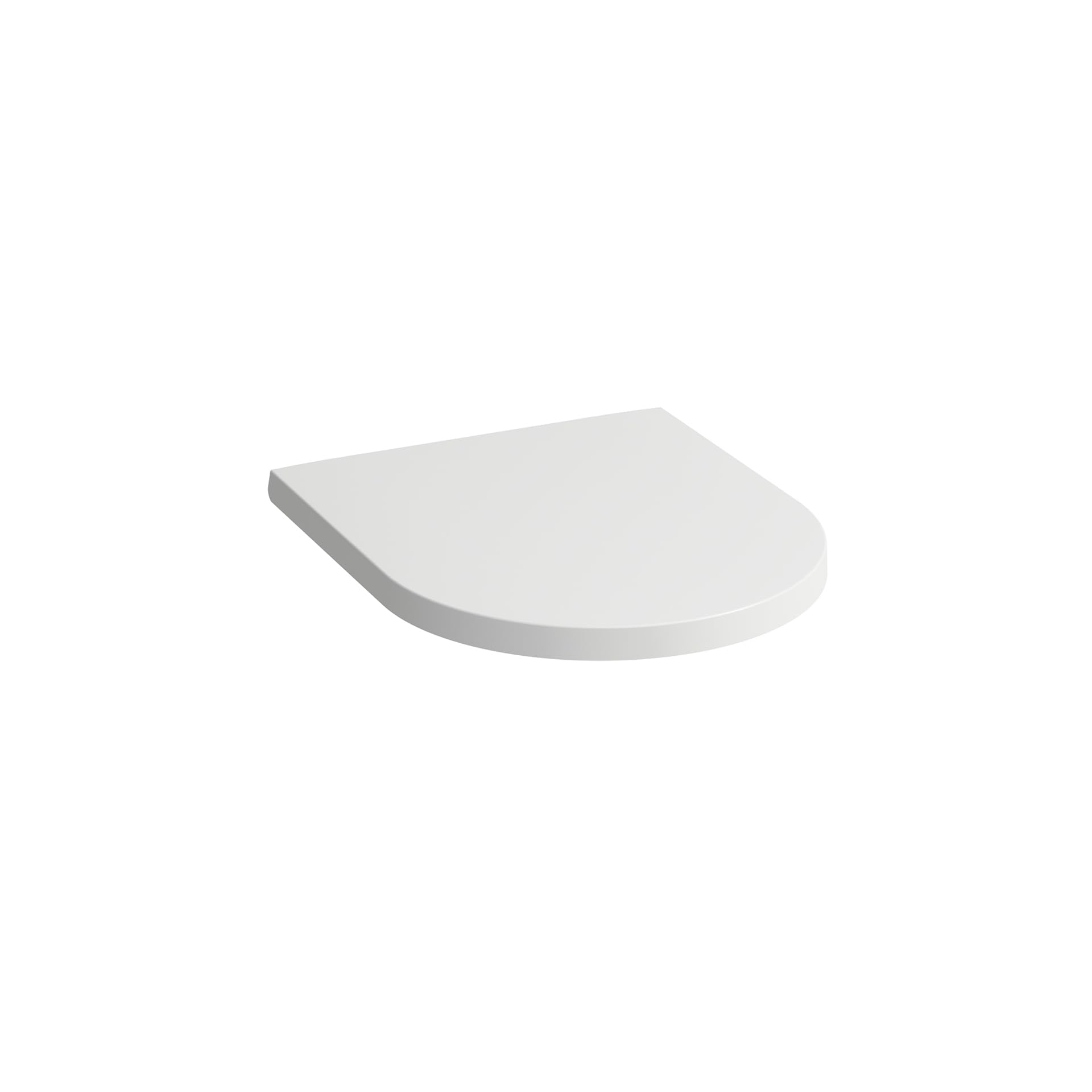 LAUFEN Kartell WC-Sitz mit Deckel, abnehmbar, mit Absenkautomatik, H8913337570001, Farbe: Snow (weiß matt)