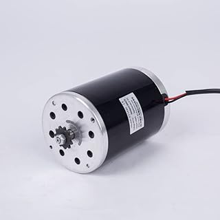 High Power, Permanent Magnet DC Brush Motor, 24-36V 1000W 3000RPM, Kart, Chainsaw, Lathe Spindle, Sawing Machine