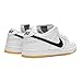 Nike SB Dunk Low Pro, white/black-white-gum light brown