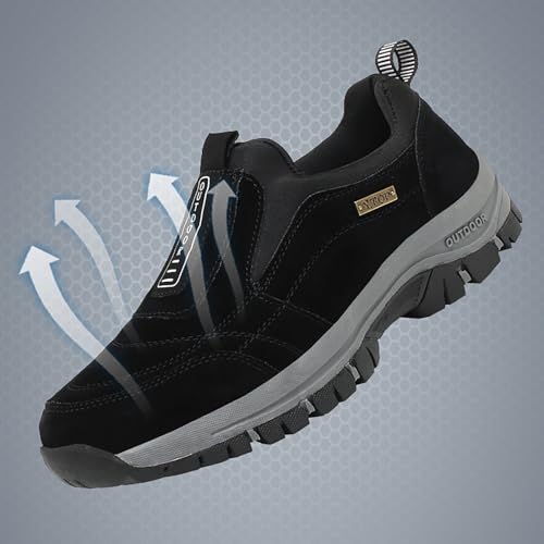 Men's Walking Sneakers Men's Running Shoes Casual Slip on Tennis Sneakers Lightweight Workout Sports Soft Sole Shoes2