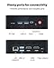Beelink Ai Mini PC EQR6 6600U AMD Ryzen 5 Processor(6C/12T, up to 4.5GHz), Micro Computer 32GB LPDDR5 500GB SSD Built-in PSU, Mini Computers Dual HDMI/4K 60Hz/WiFi6/BT5.2 Home/Office/HTPC W11 Pro