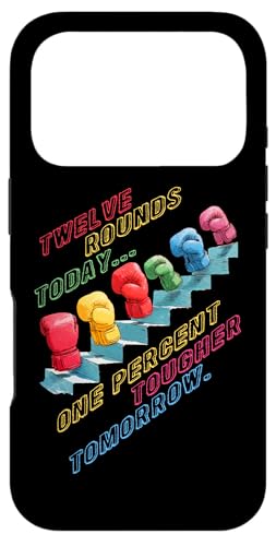 TWELVE ROUNDS TODAY ONE PERCENT TOUGHER TOMORROW X}zP[X iPhone 17 Pro p