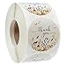 LASISZ 500 Pz/Rotolo 10 Tipi Floreali Grazie Adesivi per Etichetta Sigillo Scrapbooking Regalo di Natale Adesivi Decorazione Adesivo Cartoleria, 500 Pz
