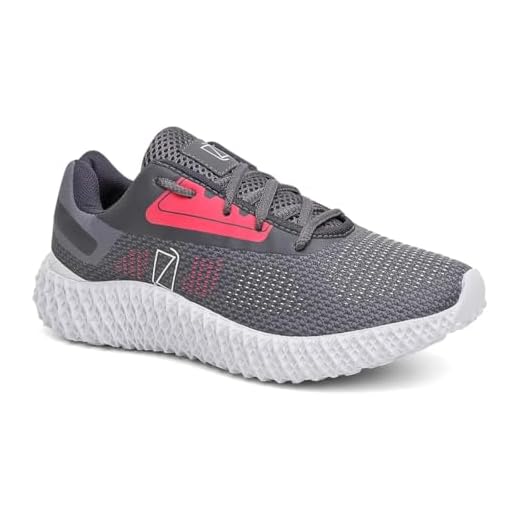 Tênis Feminino Academia Treino Corrida Leve Confortável Esportivo (CINZA-ROSA, BR, Adulto, Numérico, 36)