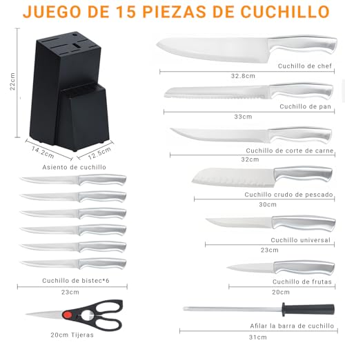 Opiniones y reviews de Cuchillos de Acero Inoxidable disponible en línea para comprar. 2 Imagen adicional