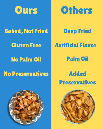 Snack First Baked Millet Chips, Masala, Gluten Free, No Preservative, No Palm Oil, Thin Cruchy Crispy Snacks, Pack of 2, 200g (100gx2) 1