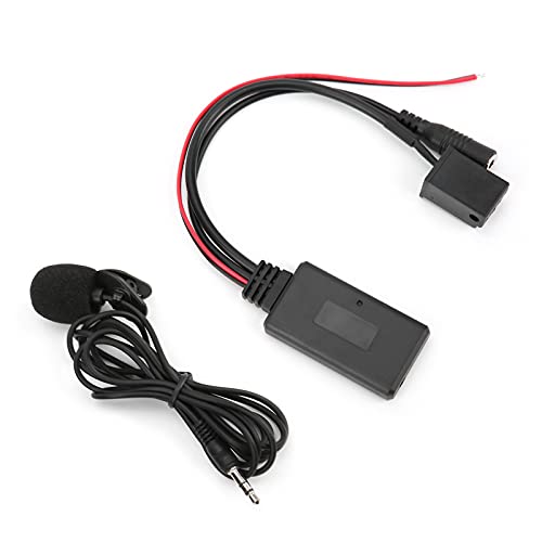Adaptateur câble AUX Bluetooth 5.0 audio entrée avec microphone pour BMW E39 E63 E64