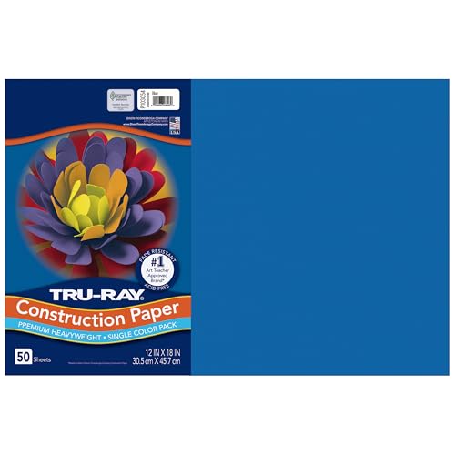 Tru-Ray® Construction Paper, 50% Recycled, 12
