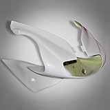 Materialgutachten liegt bei DR400 RicambiWeiss GFK Halbschale Verkleidung Ducati 620 750 800 900 SS IE 98-05