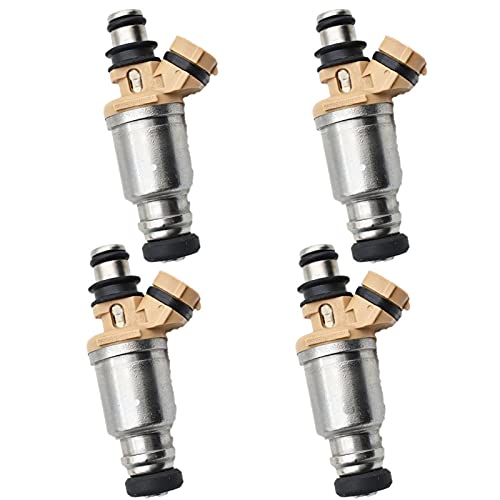 Car Fuel Injector, for 4pcs Fuel Injectors, for Toyota, for Corolla, AE110 4AFE 5AFE Parts 23250-16150 23209-16150 Automotive Injectors