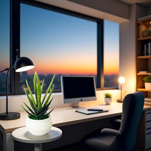 Wwyan Artificial Potted Plant, Indoor Decorative Greenery, Bathroom and Study Room Decor - Cosy Home Interiors Wwyan Artificial Potted Plant, Indoor Decorative Greenery, Bathroom and Study Room Decor - Image 4