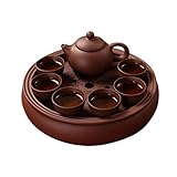 Geeignet zum Brauen von schwarzem Tee, Pu-er, Oolong, grünem Tee usw. Ein elegantes ideales Geschenk für jeden Anlass, beste Wahl für Geburtstag, Valentinstag, Weihnachten, Erntedankfest, Muttertag, Vatertag, Einweihungsfeier, als Geschenk an Ihre Freunde und Familie, besonders geeignet für Teeliebhaber. Ideal für zu Hause, im Büro, auf Partys, auf Reisen, im Freien und im Restaurant, sehr einzigartig und praktisch.