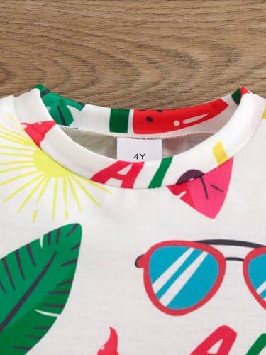 Image of THIIYA KIDS Boys Cotton Co-Ord Set | Printed T-Shirt & Shorts | Soft Comfortable Summer Wear for Kids