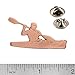 Hobie Kayak Pins, Kayaking, Fishing, Water, Nautical, Fish, Fisherman, Kayaker, Lapel, Pins, Brooch, Hat, Pewter, Copper, Over 50 Nautical Designs Available, Handmade in the USA. AC019