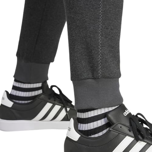 adidas Calça masculina Essentials Mélange, Melange preta, XXG