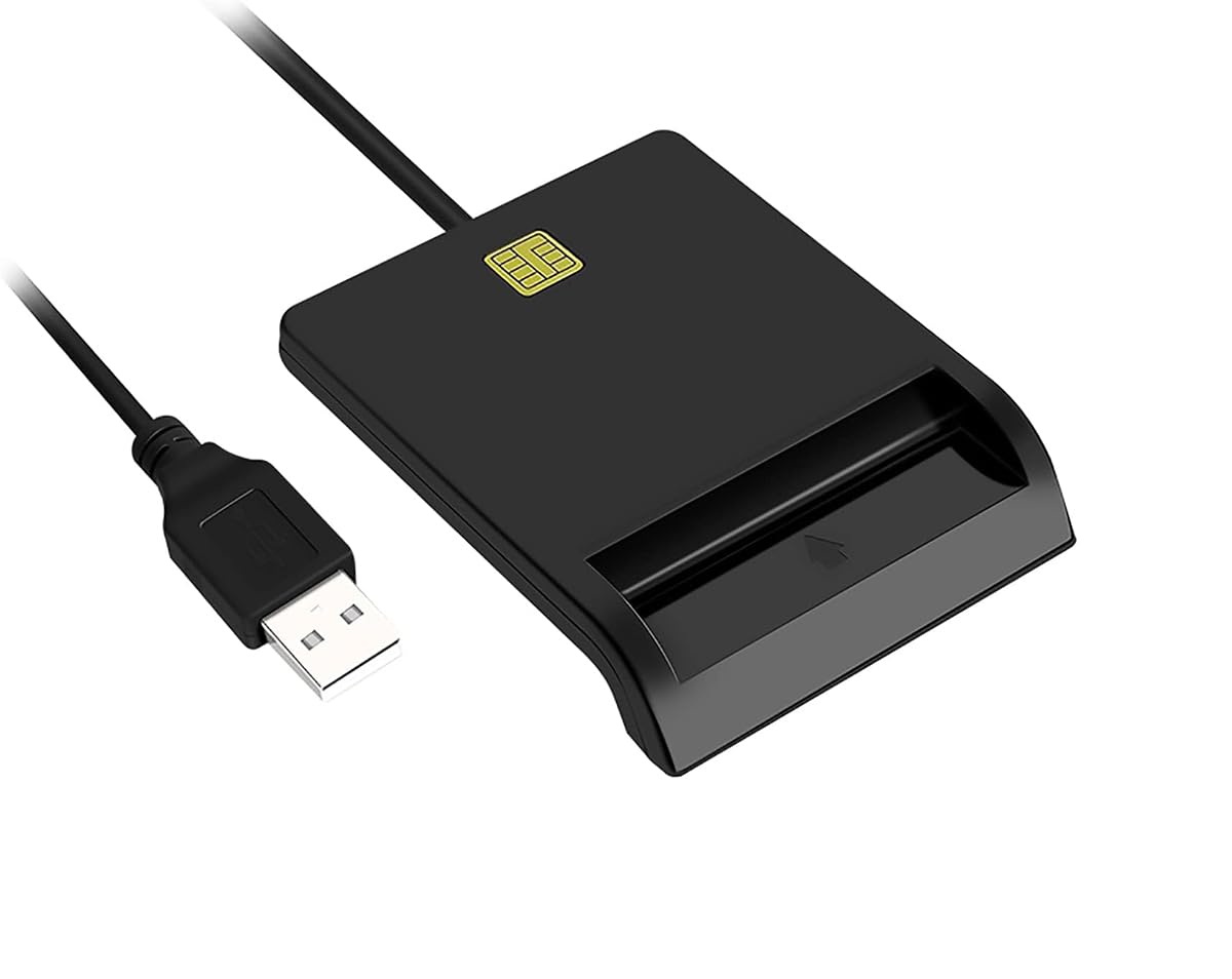 Doki Lector DNI Electrónico, Compatible con Todas Las Tarjetas de DNI con USB 3.0